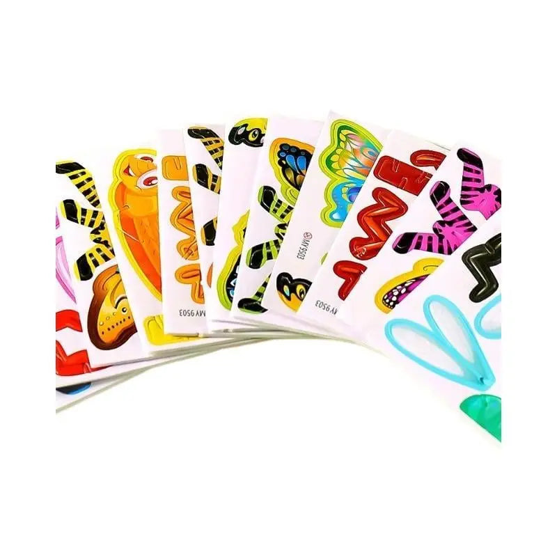 100-teiliges Tierfiguren-Set – Lernspielzeug zur Förderung der Kreativität von Kindern Zorenza