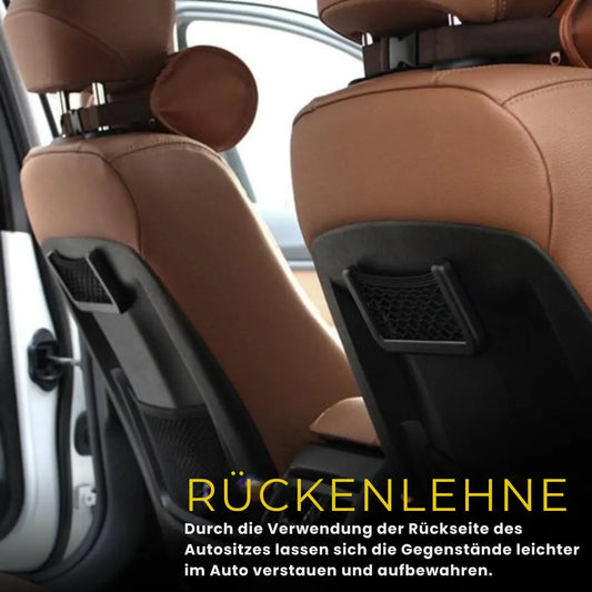 1+1 Gratis | Elastisches Auto-Netztasche – Perfekt für Handy, Schlüssel & mehr Zorenza