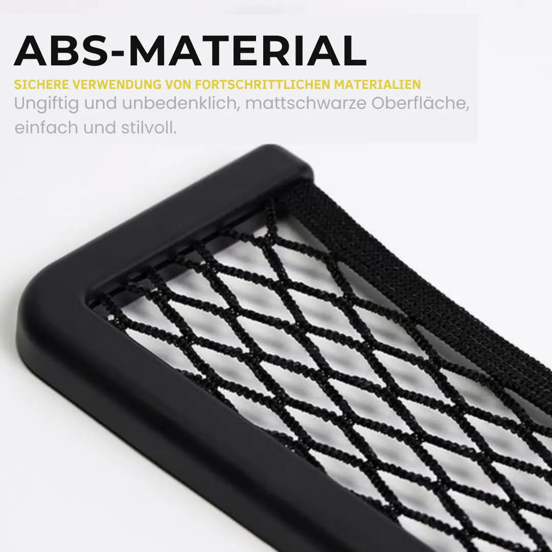 1+1 Gratis | Elastisches Auto-Netztasche – Perfekt für Handy, Schlüssel & mehr Zorenza