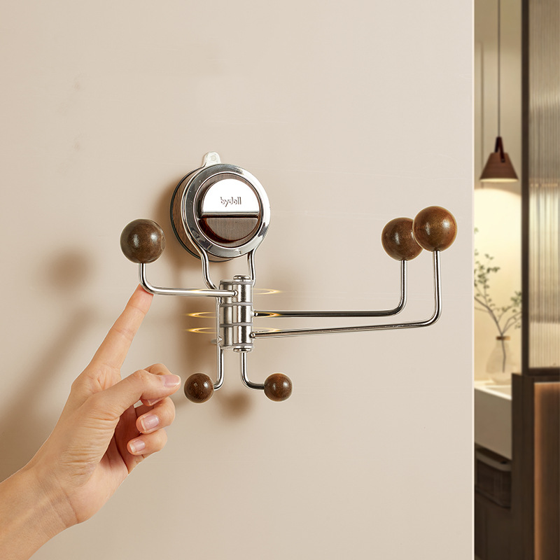 No-Drill Rotating Suction Hooks – Strong Hold, Easy Wall Installatio Mivoza Deutschland