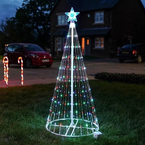 Außen-LED-Lichterkette — Bunte Atmosphäre per Fingertipp schaffen Zorenza