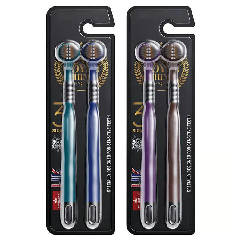 3-seitige Zahnbürste | sanfte und dennoch gründliche Reinigung Zorenza