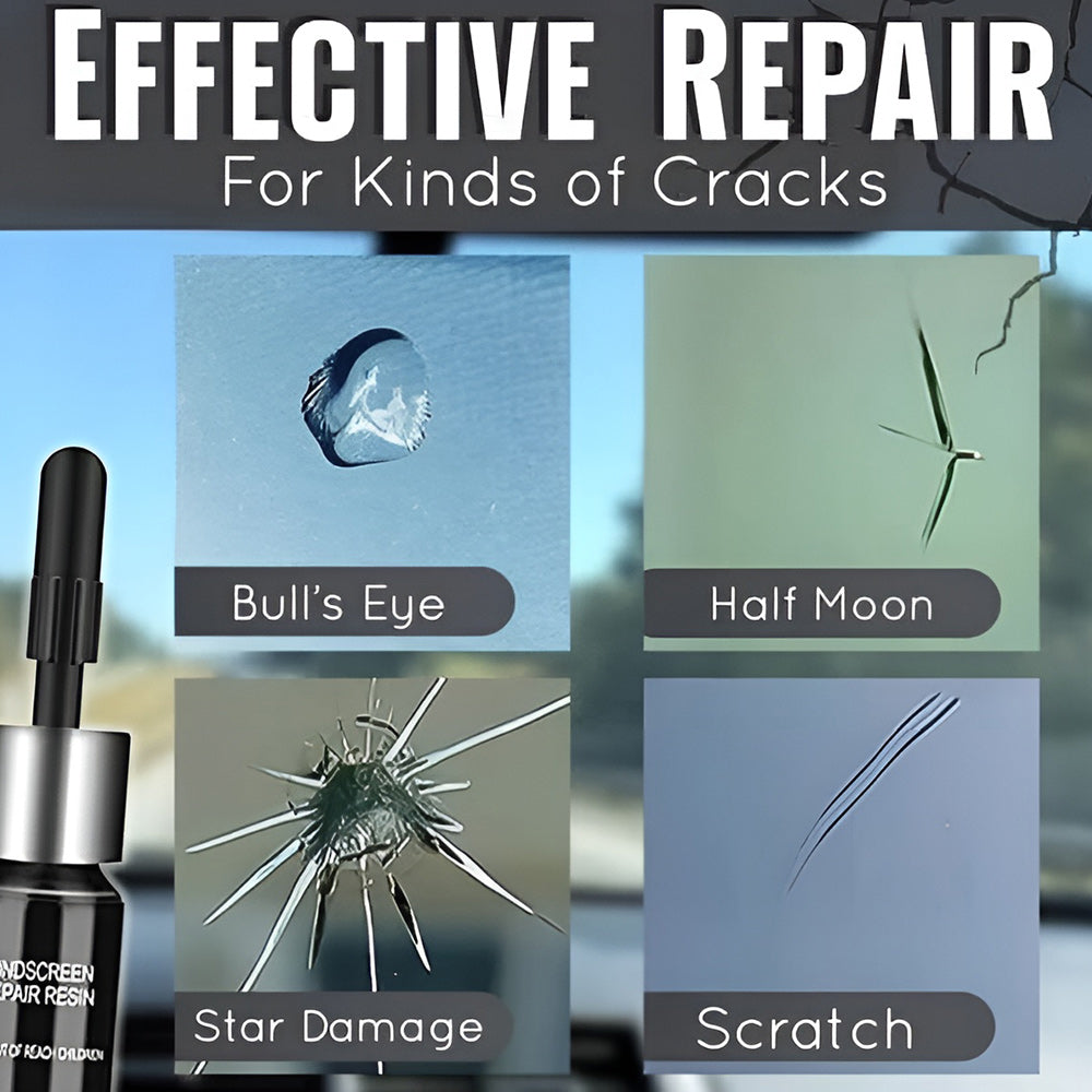 Glas-Reparatur-Set | Schnelle und klare Reparatur in Minuten Zorenza