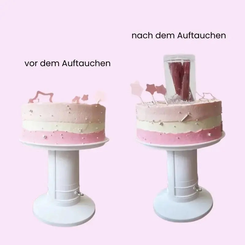Überraschungstortenständer – Magische Enthüllungen für Ihre Feier! Zorenza