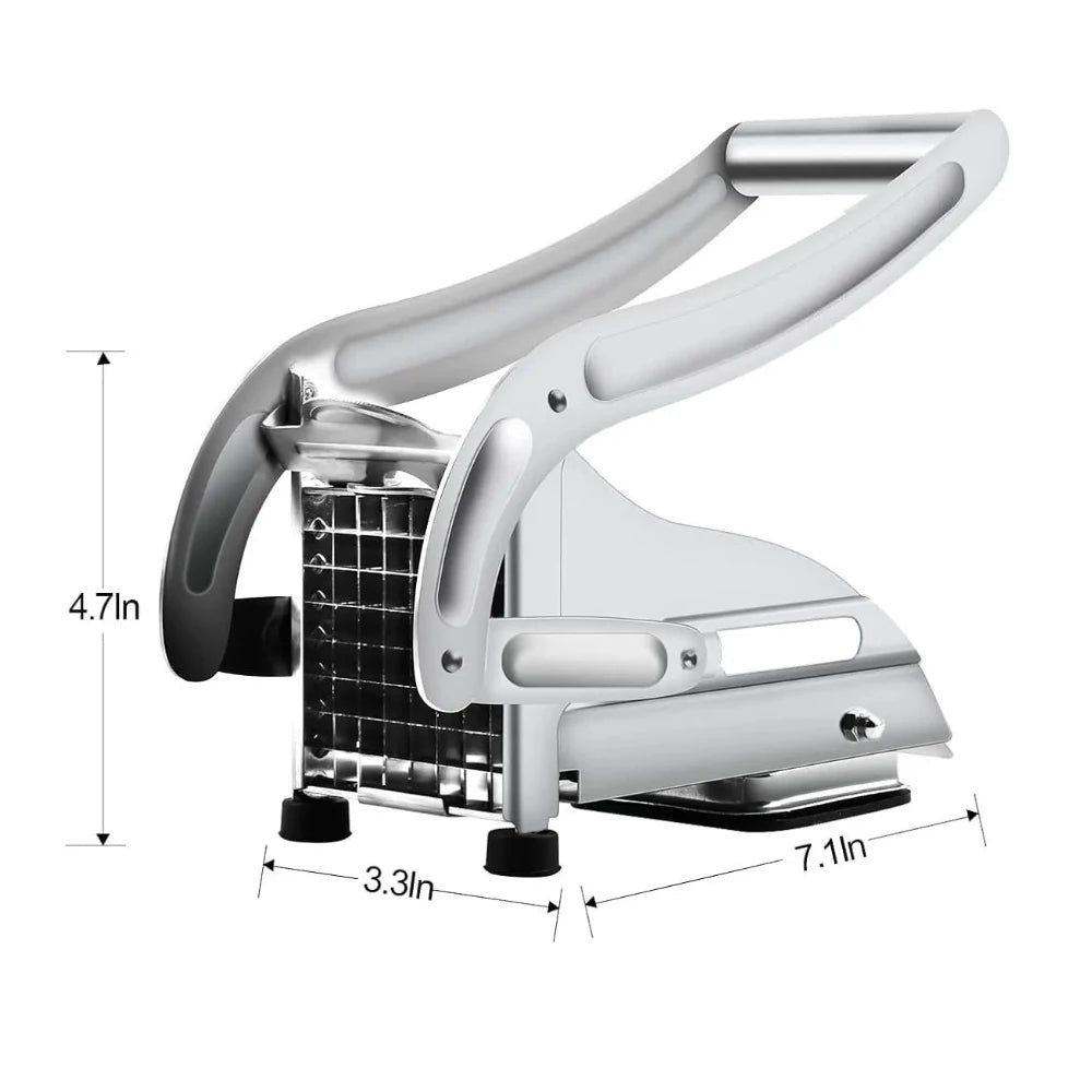 Pommes-Schneider | Robuster Edelstahl, ergonomischer Griff Zorenza