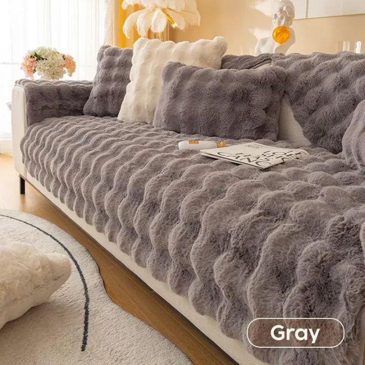 Sofabezug | Eleganter, elastischer Schutzbezug aus Polyester Zorenza
