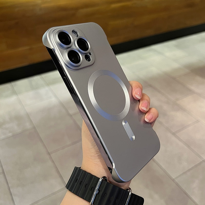 Rahmenlose Magnetische iPhone-Hülle – Schlank und Sicher Zorenza