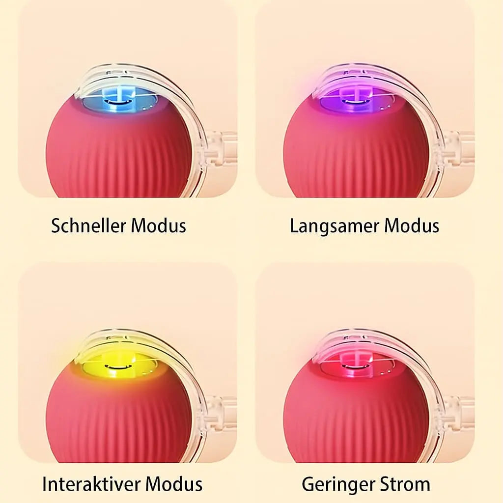 Haustier-Spielkugel | Automatisch, langlebig, schnell aufladbar Zorenza
