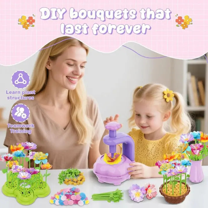 Blumen-Bouquet-Set für Kinder | Kreativ & kindersicher gestalten Zorenza