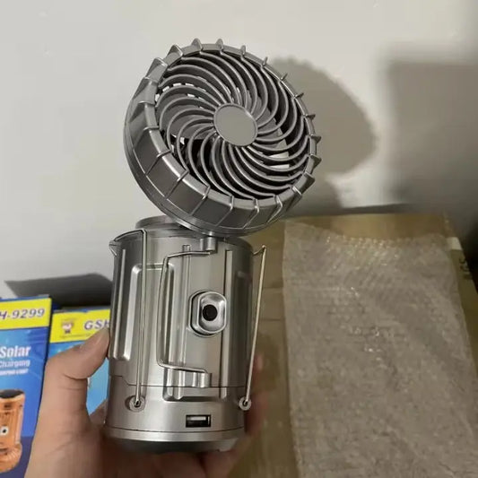 Geniale Campinglampe — Mit Lüfter, Taschenlampe & Powerbank Mivoza Deutschland