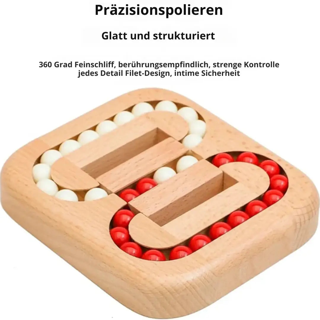 Drehbares Holzpuzzle-Spielzeug zur Stresslinderung und Konzentrationsförderung Zorenza