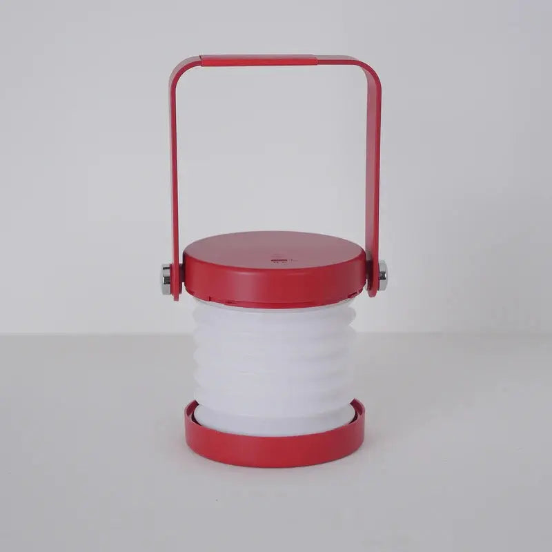 Faltbare Laternen-Tischlampe | Stilvolle Hoflaternen-Ästhetik Zorenza