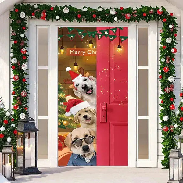 Festliche Weihnachts-Türdekoration Mivoza Deutschland