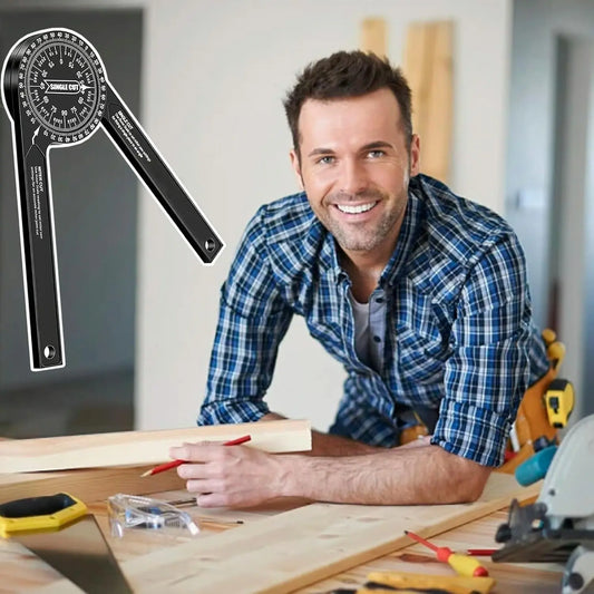 Gehrungssäge Messwerkzeug | Präzise Alu-Winkelmessung & Drehung Zorenza