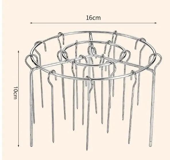 Grill-Set für Heißluftfritteusen — knusprig genießen ohne Rauch Zorenza