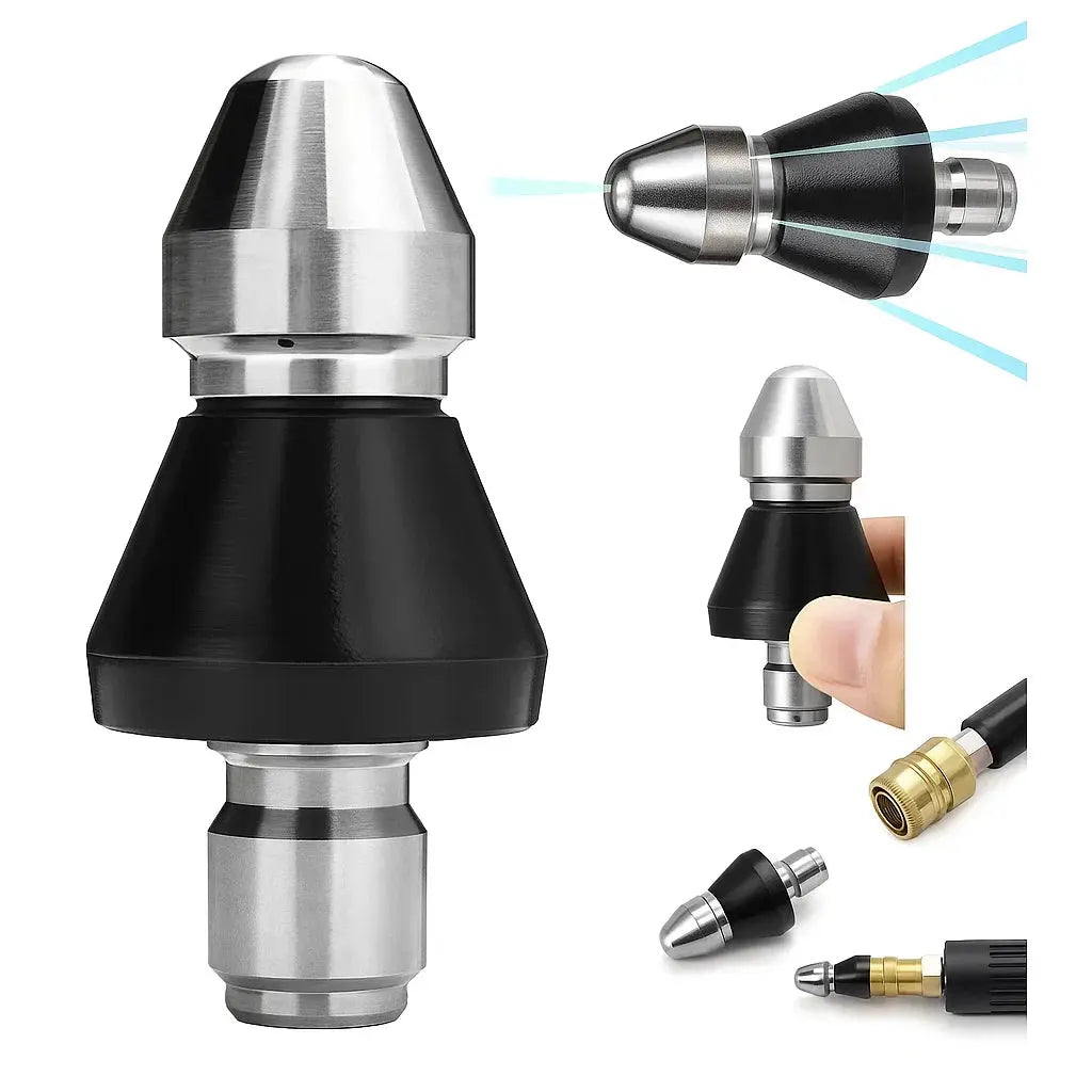 Hochdruck-Rohrreinigungsdüse – Verstopfungen in Sekunden lösen