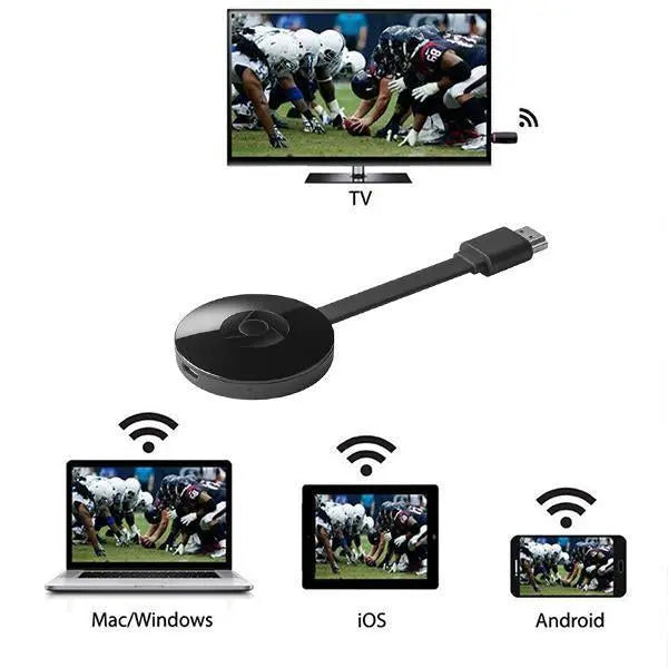 Kabelloser 1080P Screen-Projektor – Smartphone einfach mit dem Fernseher verbinden Mivoza Deutschland