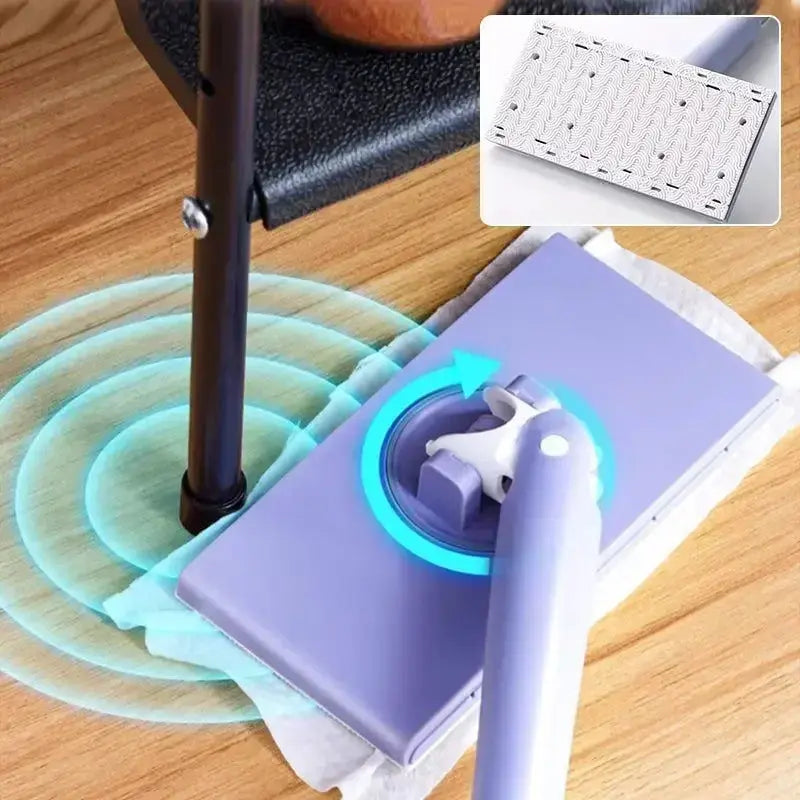Kompakter Mini-Wischmopp mit hygienischer Tuchwechsel-Funktion Mivoza Deutschland