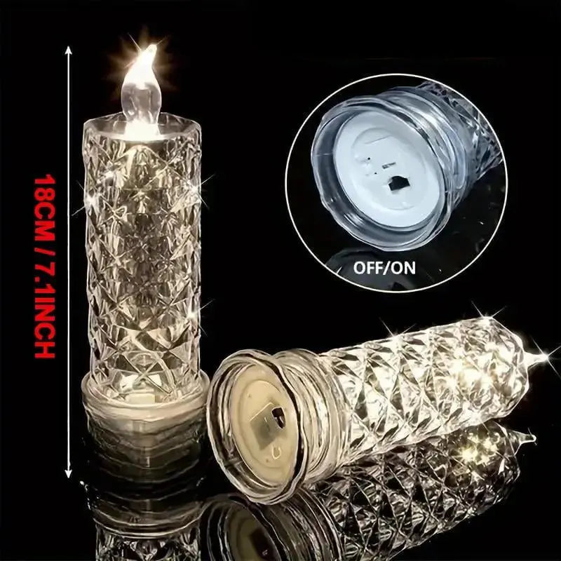 Kristall-LED-Kerzen – Funkelnde Lichtmomente für die festliche Jahreszeit Zorenza