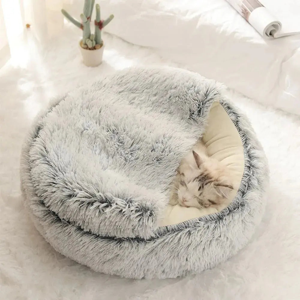 Kuscheliger Katzenkuschel-Schlafsack für entspannte Ruhezeiten Zorenza