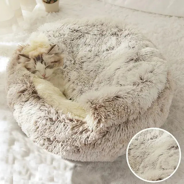 Kuscheliger Katzenkuschel-Schlafsack für entspannte Ruhezeiten Zorenza