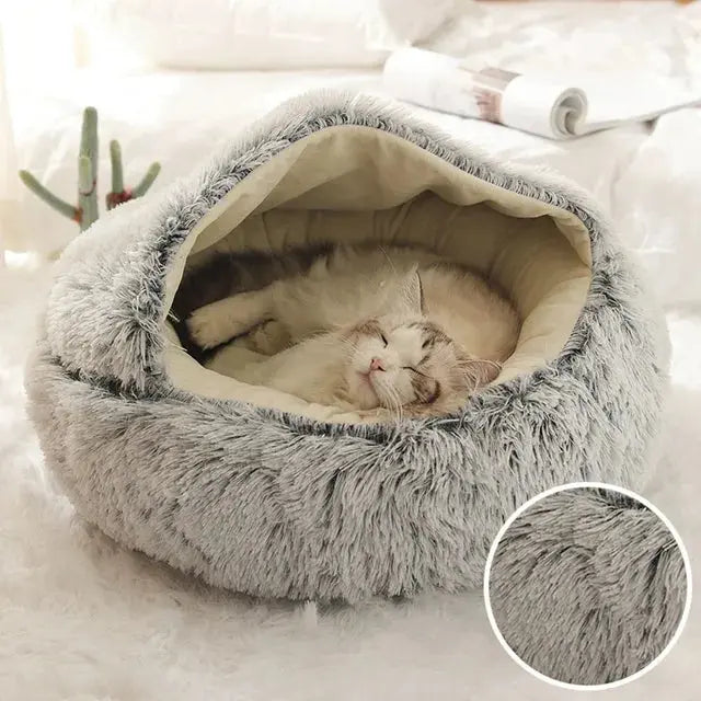 Kuscheliger Katzenkuschel-Schlafsack für entspannte Ruhezeiten Zorenza