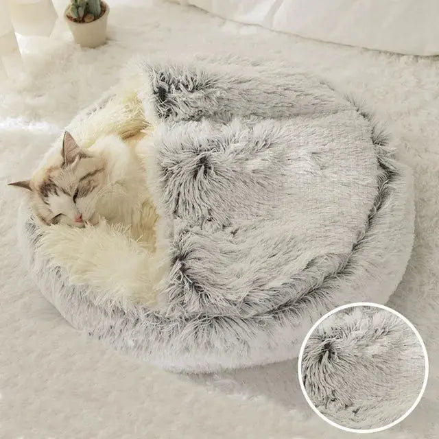 Kuscheliger Katzenkuschel-Schlafsack für entspannte Ruhezeiten Zorenza