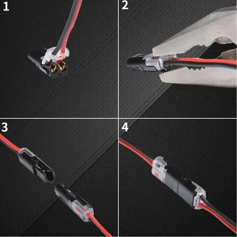 LED-Verbindungsstecker — schnelle und sichere Montage (20 Stück) Zorenza