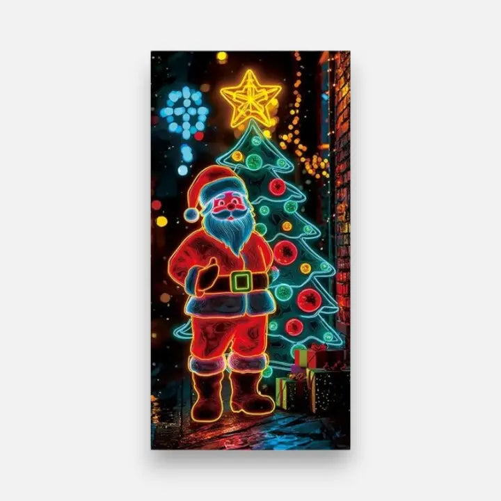 Leuchtender Weihnachts-Türbanner Zorenza