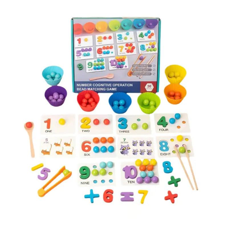 Montessori Mathe-Set | Spielerisch Mathe-Selbstvertrauen fördern Zorenza