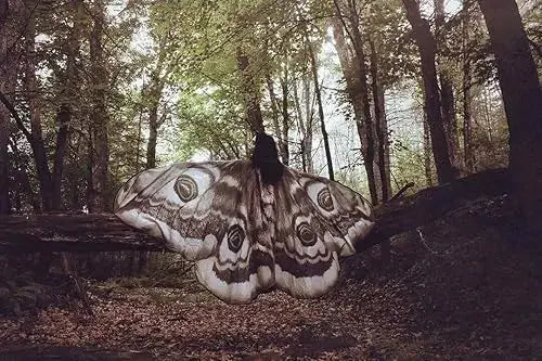 Mystischer Umhang „Grey Moth“ – Eleganter Zauber für Ihre Auftritte Zorenza