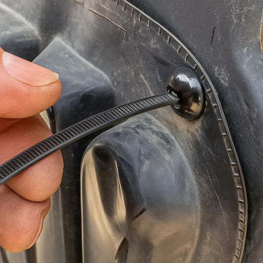 Nylon Kabelbinder 50er Set | Starke Befestigung & langlebig Mivoza Deutschland