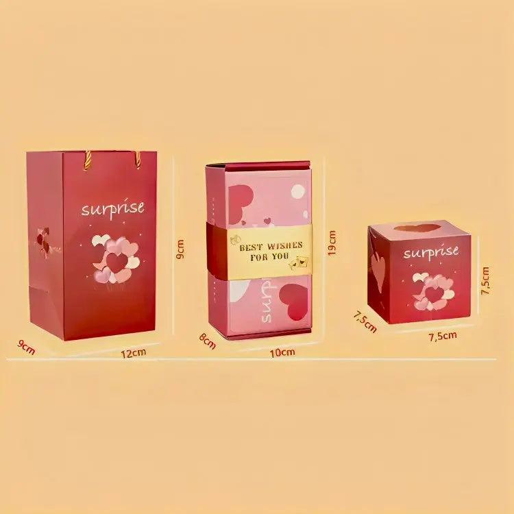 Pop-up Geschenkbox – Sofortiger Überraschungs-Effekt für jeden Anlass Zorenza