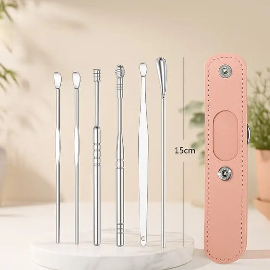 Professionelles Ohrreinigungsset – Medizinischer Edelstahl-Ohrenreiniger Zorenza