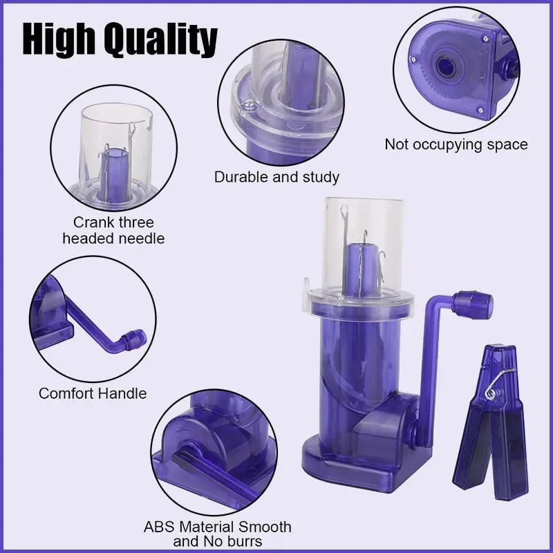 Schnellstrickmaschine für I-Cord — Schneller I-Cord-Macher mit perfekter Spannung Zorenza