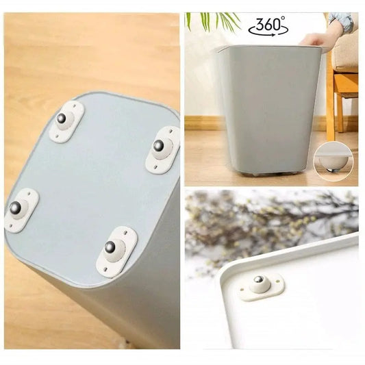 Selbstklebende 360° Edelstahlrollen Zorenza