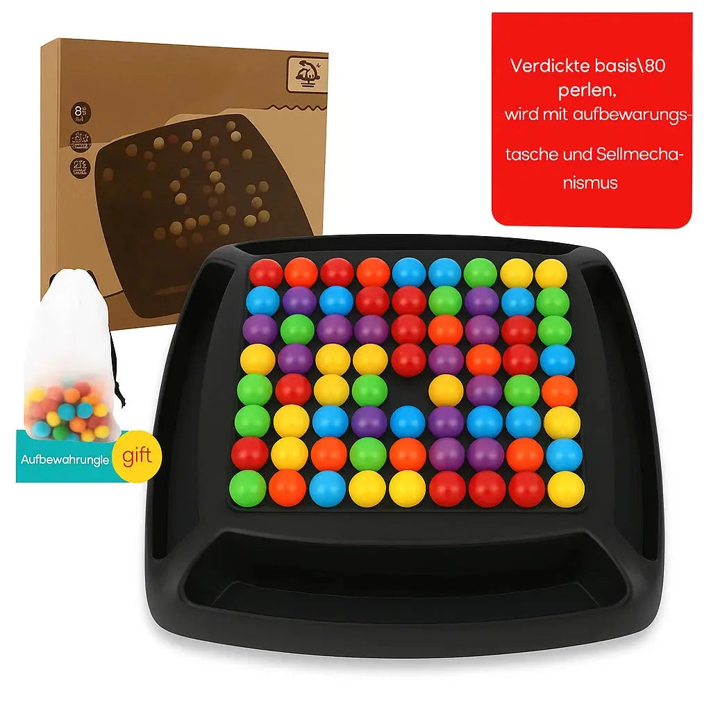 Strategie-Spiel mit bunten Kugeln – Fördert Konzentration & Logik Zorenza