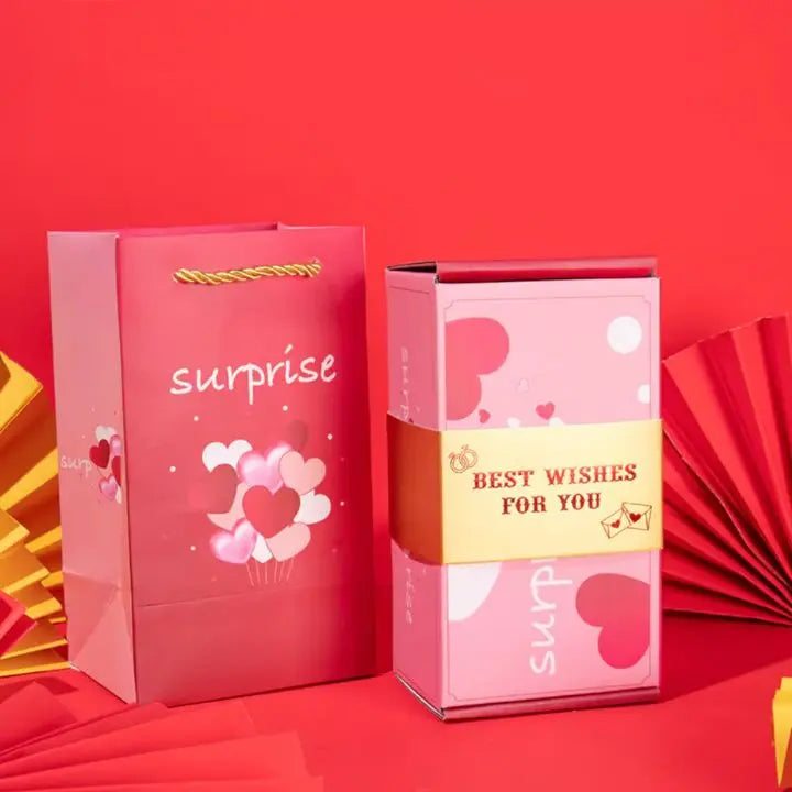 Überraschungs-Geschenkbox – Kreative Pop-up Box für besondere Anlässe Zorenza