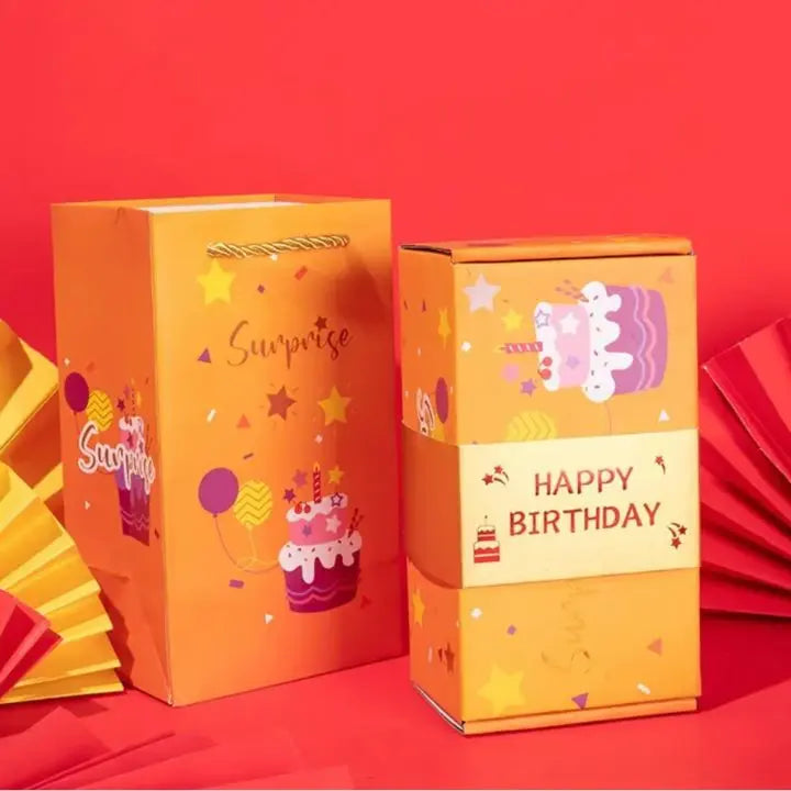 Überraschungs-Geschenkbox – Kreative Pop-up Box für besondere Anlässe Zorenza