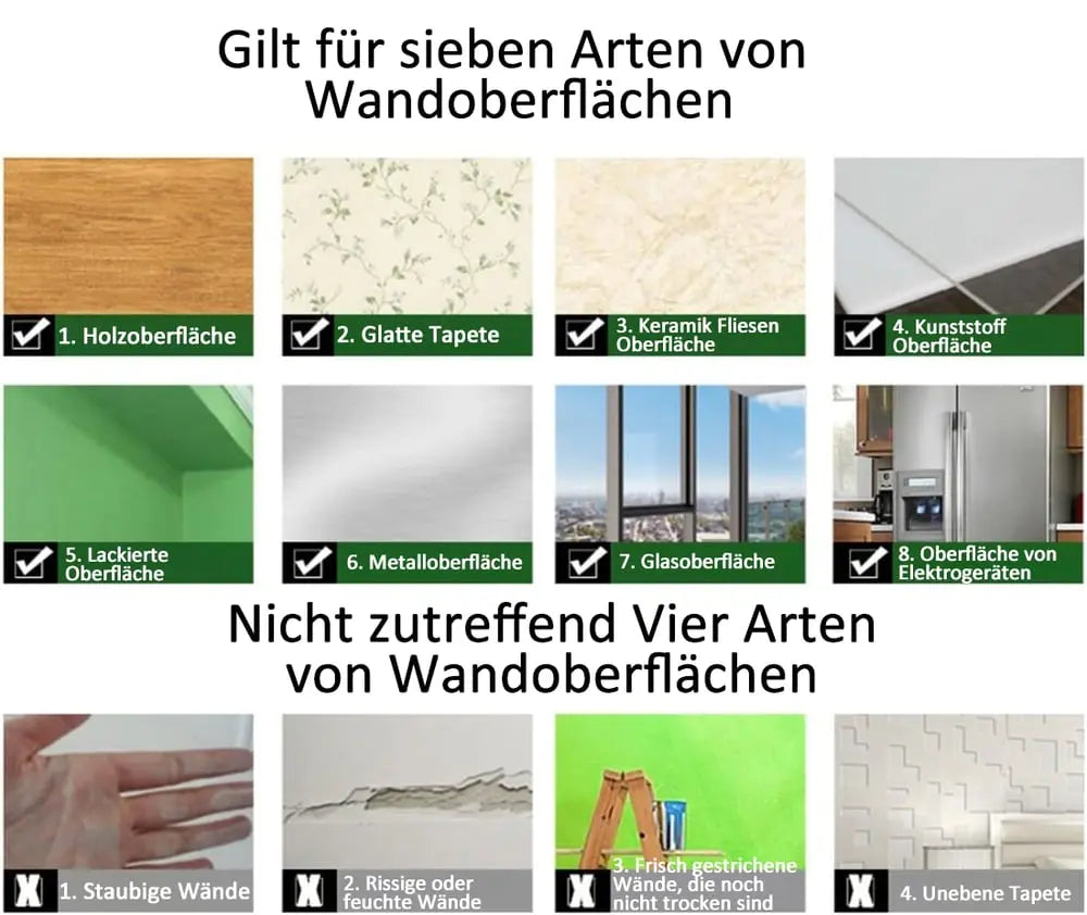 Ultra-flexibler Spiegel-Wandaufkleber – sicher und bruchsicher Zorenza