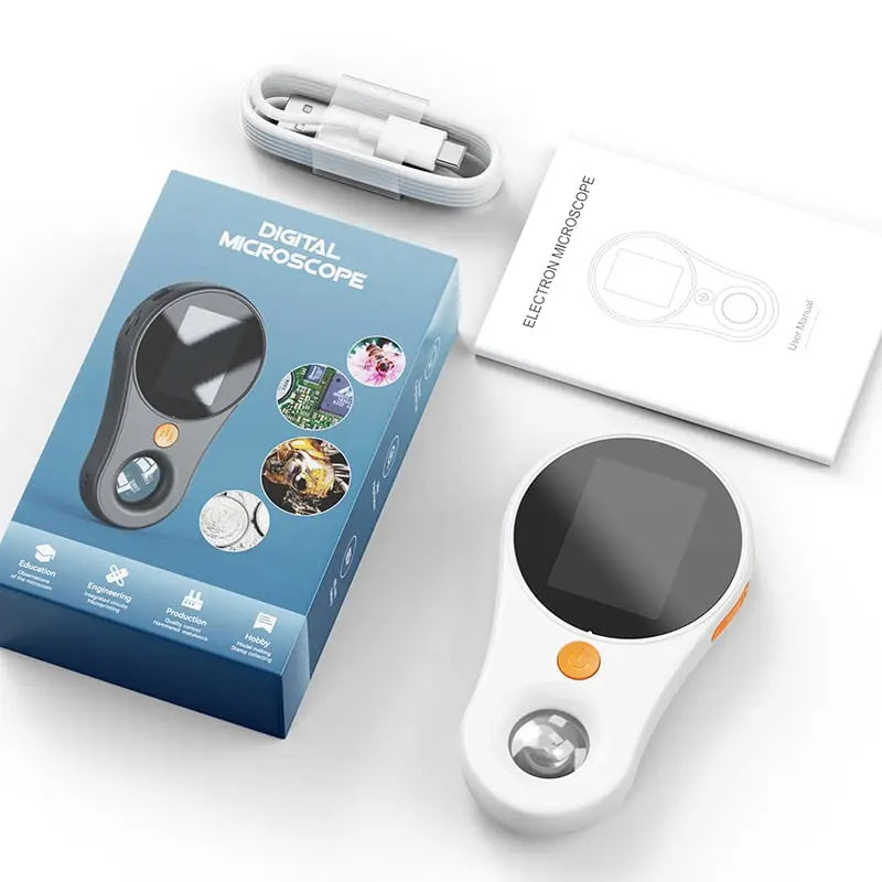 Tragbare digitale Handlupe mit 500-facher Vergrößerung & 2" LCD-Bildschirm Zorenza