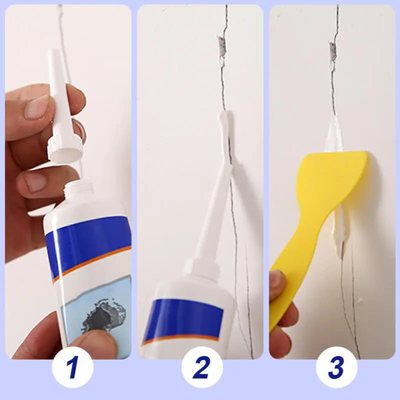 Wand-Reparaturpaste – beseitigt sofort Risse, Löcher & Kratzer Zorenza