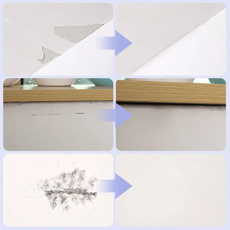 Wand-Reparaturpaste – beseitigt sofort Risse, Löcher & Kratzer Zorenza