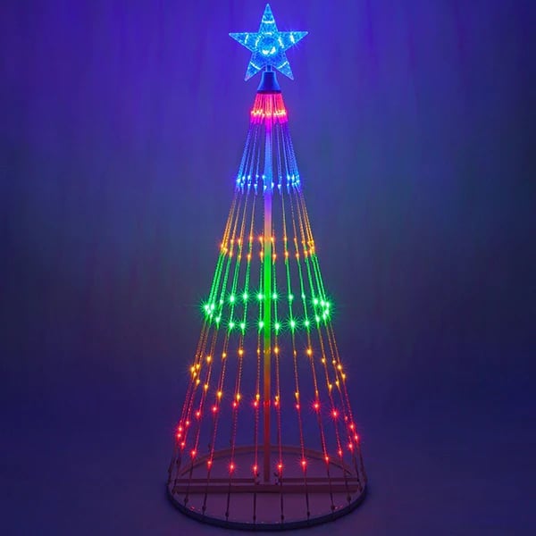 Außen-LED-Lichterkette — Bunte Atmosphäre per Fingertipp schaffen Zorenza