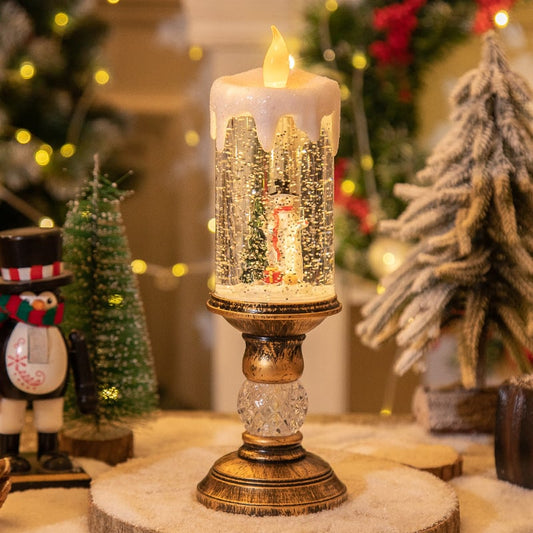 LED-Weihnachtskerze | Warmes Licht, sichere Stimmung ohne Flamme Zorenza