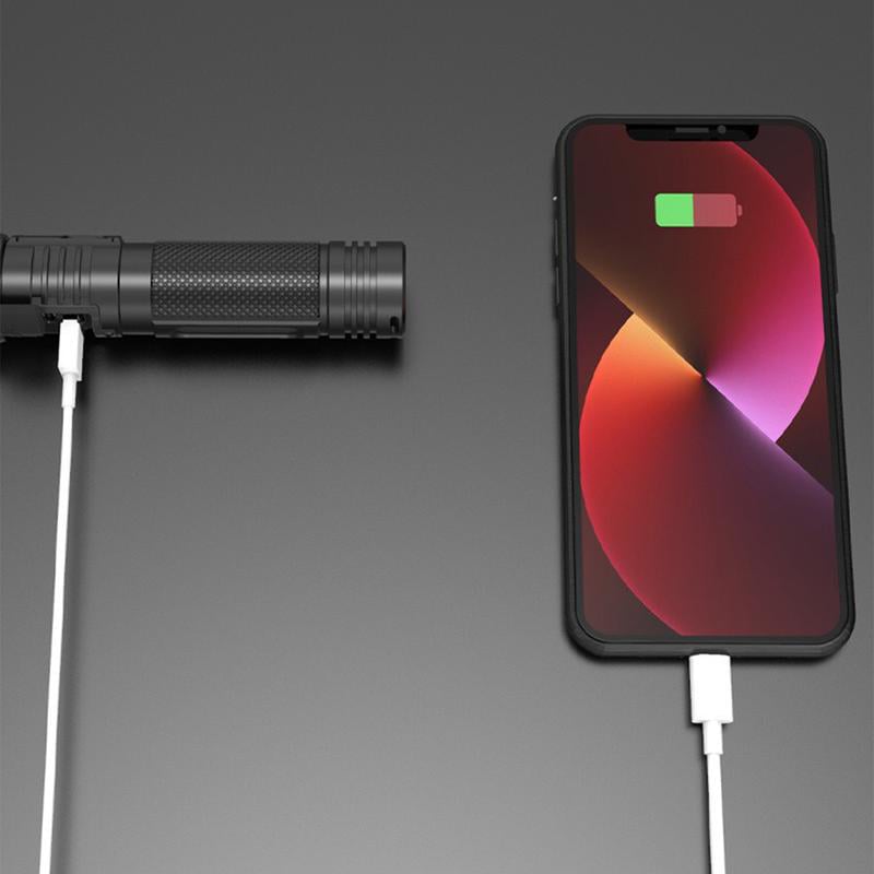 Survival-LED-Taschenlampe 2025 – So hell wie ein Lichtschwert mit Powerbank-Funktion Zorenza