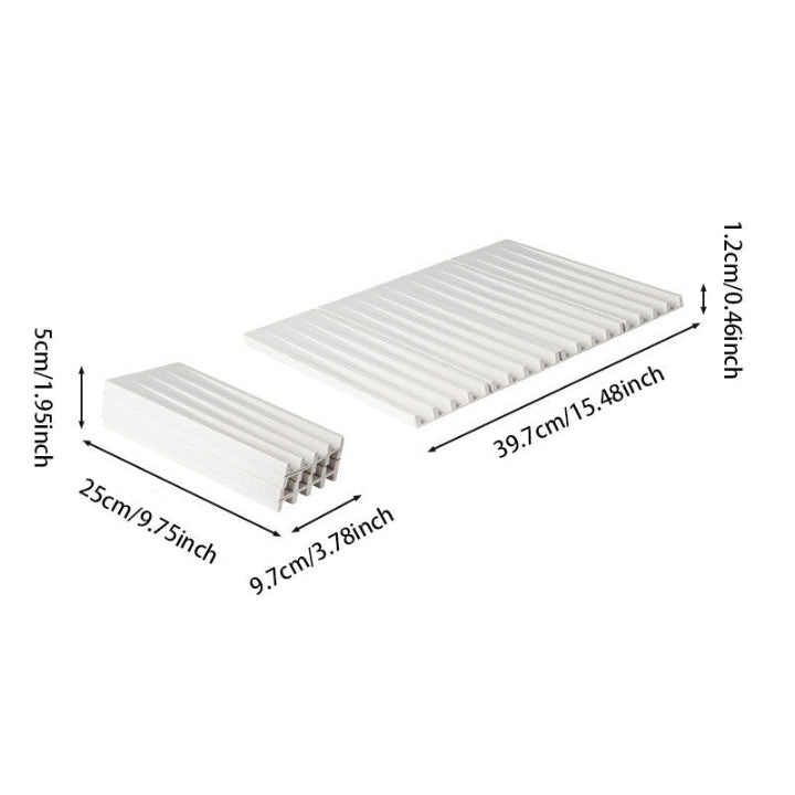 Foldable Silicone Draining Mat – Heat Resistant Design Mivoza Deutschland
