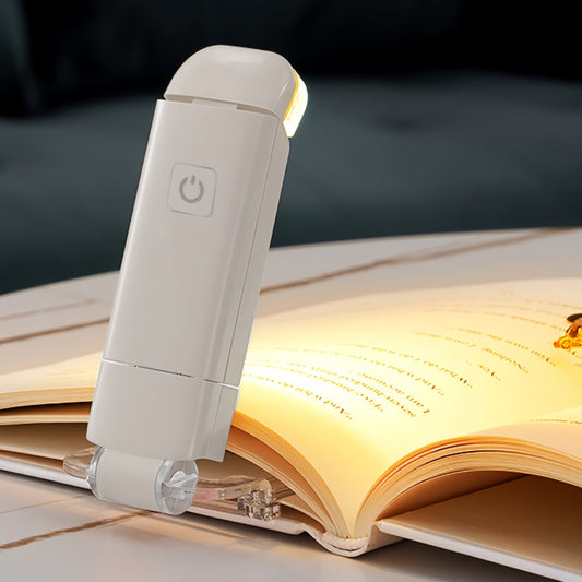Leselampe USB wiederaufladbar | Flexibles warmweißes Licht Zorenza