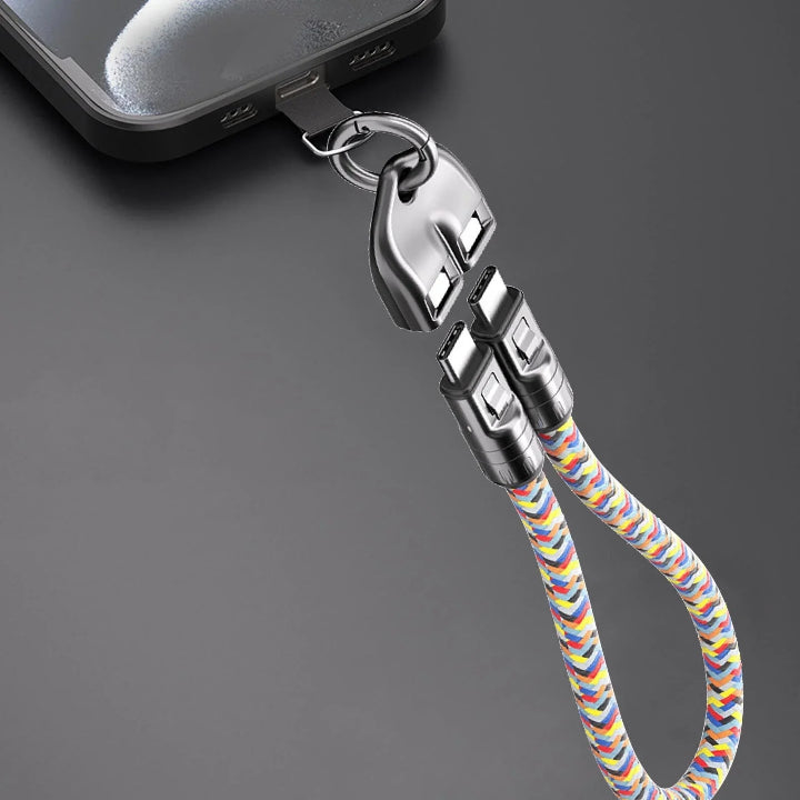 USB-C Schnellladekabel | Geflochtenes Nylon & Handykordel Zorenza