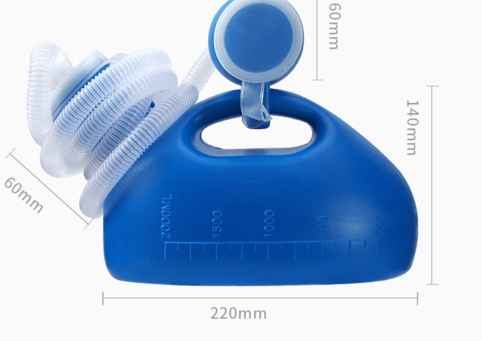Tragbarer Urinal für Männer – Für Reise, Camping & Senioren Zorenza
